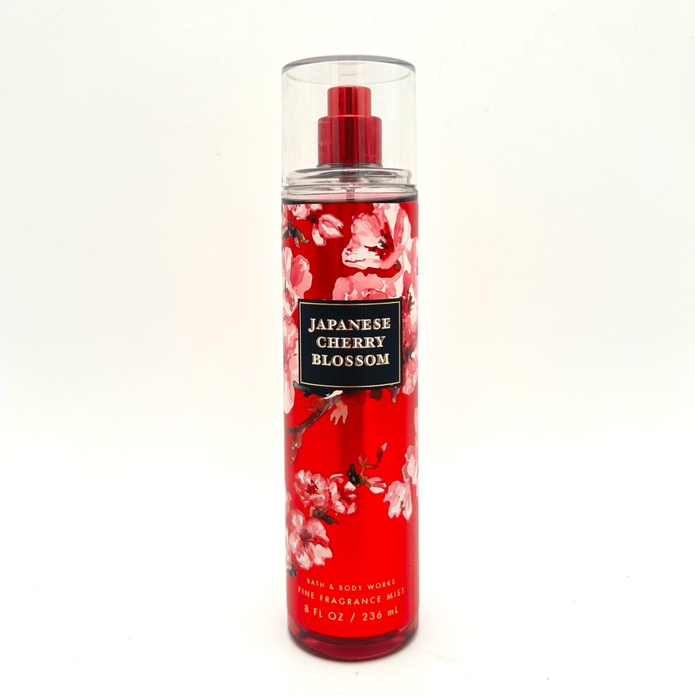 NEW Bath & Body Works Japanese Cherry Blossom Fine Fragrance Mist 8 fl oz Spray